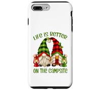 Funny GNOME Camper Quote Life Is Better On The Campsite Carcasa para iPhone 7 Plus/8 Plus