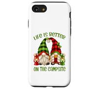 Funny GNOME Camper Quote Life Is Better On The Campsite Carcasa para iPhone SE (2020) / 7/8