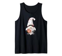 Funny GNOME Dad with Cute Pattern For Women & Baseball Lover Camiseta sin Mangas