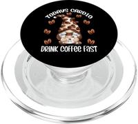 Funny GNOME For Coffee Lover and Women Who Loves Coffee PopSockets PopGrip para MagSafe