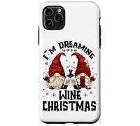 Funny Gnomes For Wine Lover I`m Dreaming of A Wine Christmas Carcasa para iPhone 11 Pro MAX