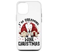 Funny Gnomes For Wine Lover I`m Dreaming of A Wine Christmas Carcasa para iPhone 12/12 Pro