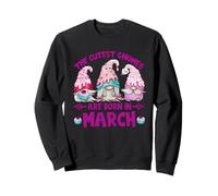 Funny Gnomes For Women Legend Who Are Born In March Birthday Sudadera