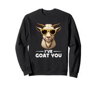 Funny Goat Farming Farmer Joke Goat Pun I've Goat You Sudadera