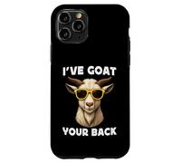 Funny Goat Farming Farmer Joke Goat Pun I've Goat Your Back Carcasa para iPhone 11 Pro