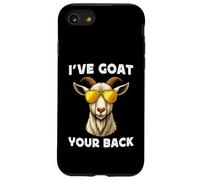 Funny Goat Farming Farmer Joke Goat Pun I've Goat Your Back Carcasa para iPhone SE (2020) / 7/8