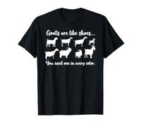 Funny Goat Like Shose Camiseta gráfica económica