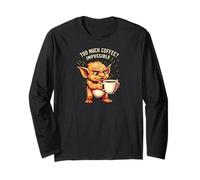 Funny Goblin Coffee Lover Too Much Caffeine Impossible Manga Larga