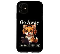 Funny Golden Retriever Corgi Go Away Soy un Perro introvertido Carcasa para iPhone 11