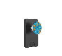 Funny Goldfish Cartoon Leaping Splash Pet Chaos Art PopSockets PopWallet para MagSafe