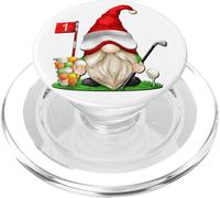 Funny Golf Dad GNOME For Men Golfing Graphic Grandpa Life PopSockets PopGrip para MagSafe