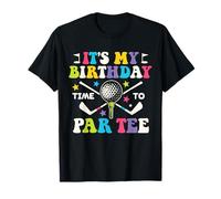 Funny Golf It's a Birthday Par - Camiseta para golfista para niños y niñas Camiseta