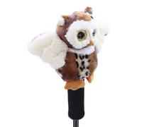 Funny Golf Putter Headcover, Funny Stuffed Owl Headcover, Golf Accessories Funnys and Functional For Men Golfs, Fit Drivers and Fairway Woods