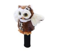 Funny Golf Putter Headcover - Owl Design Club Protector, Stuffed Fabric Head Cover Sleeve, Creative Golf Equipment Accessory | Playful Course Companion for Practice Rounds Display Adult Players