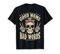 Funny Good Mom Say Bad Words Best Mom Shirts Mother's Day Camiseta