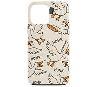 Funny Goose Cartoon Meme Honk Chaos Animal Humor Art Carcasa para iPhone 13 Pro MAX