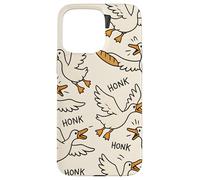 Funny Goose Cartoon Meme Honk Chaos Animal Humor Art Carcasa para iPhone 15 Pro MAX