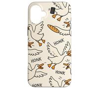 Funny Goose Cartoon Meme Honk Chaos Animal Humor Art Carcasa para iPhone 16 Plus