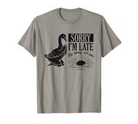 Funny Goose Christian Lo Siento, llego Tarde, su Tiempo, no el mío Camiseta