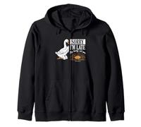 Funny Goose Christian Lo Siento, llego Tarde, su Tiempo, no el mío Sudadera con Capucha