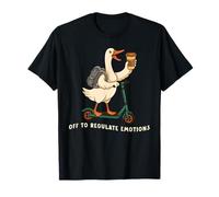 Funny Goose Consejero Fuera para Regular Las emociones Salud Camiseta