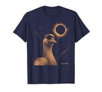 Funny Goose Eclipse Gafas de Sol Evento Solar 12 de Agosto de 2026 Camiseta