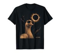 Funny Goose Eclipse Gafas de Sol Evento Solar 12 de Agosto de 2026 Camiseta