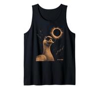 Funny Goose Eclipse Gafas de Sol Evento Solar 12 de Agosto de 2026 Camiseta sin Mangas