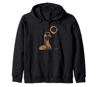 Funny Goose Eclipse Gafas de Sol Evento Solar 12 de Agosto de 2026 Sudadera con Capucha