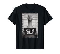 Funny Goose Got Silly Meme Animal Lover Mugshot Niños Niñas Camiseta