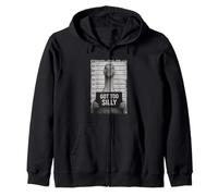 Funny Goose Got Silly Meme Animal Lover Mugshot Niños Niñas Sudadera con Capucha