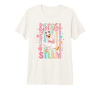 Funny Goose Got Too Silly Cute Colorido Pastel Summer Design Camiseta Premium