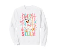 Funny Goose Got Too Silly Cute Colorido Pastel Summer Design Sudadera
