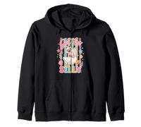 Funny Goose Got Too Silly Cute Colorido Pastel Summer Design Sudadera con Capucha