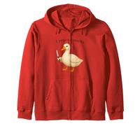 Funny Goose I Require Snacks Animal Mamá Papá Sudadera con Capucha