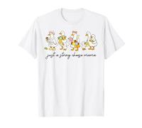 Funny Goose Just A String Cheese Mamá Mamá Vida Día de la Madre Camiseta