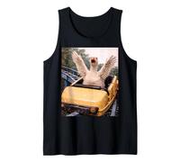 Funny Goose Roller Coaster Meme Silly Graphic Camiseta sin Mangas