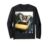 Funny Goose Roller Coaster Meme Silly Graphic Manga Larga