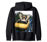 Funny Goose Roller Coaster Meme Silly Graphic Sudadera con Capucha