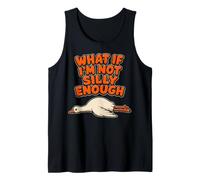Funny Goose What If I'm Not tonly Enough Meme On D Loose Camiseta sin Mangas