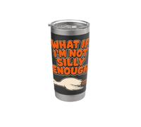 Funny Goose What If I'm Not tonly Enough Meme On D Loose Vaso térmico de acero inoxidable de doble pared