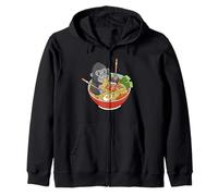 Funny Gorilla Japanese Ramen Noodles Bowl Japón Zoológico Boy Girl Sudadera con Capucha