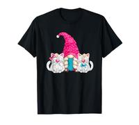 Funny Grandma GNOME For Women Or Cat Mom and Crazy Cat Lady Camiseta