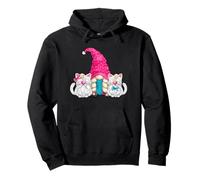 Funny Grandma GNOME For Women Or Cat Mom and Crazy Cat Lady Sudadera con Capucha