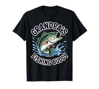 Funny Grandpa Fishing Buddy Funny Fisherman Humor Camiseta