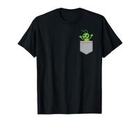 Funny Grasshopper In The Pocket Cute Costume Men Women Kids Camiseta