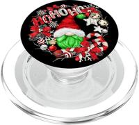 Funny Green Christmas GNOME Santa For Women Men Cute Hohoho PopSockets PopGrip para MagSafe