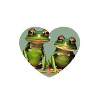 Funny Green Frogs 1 - Ambientador para coche, 10 hojas perfumadas para colgar