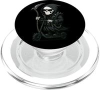 Funny Grim Reaper, así es como hago rodar el scooter de Halloween PopSockets PopGrip para MagSafe