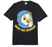Funny Group Chat Informant Birdie Humor Comfort Colors Adult Heavyweight T-Shirt